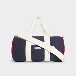 Vineyard Vines Classic Navy and Red Duffel Bag
